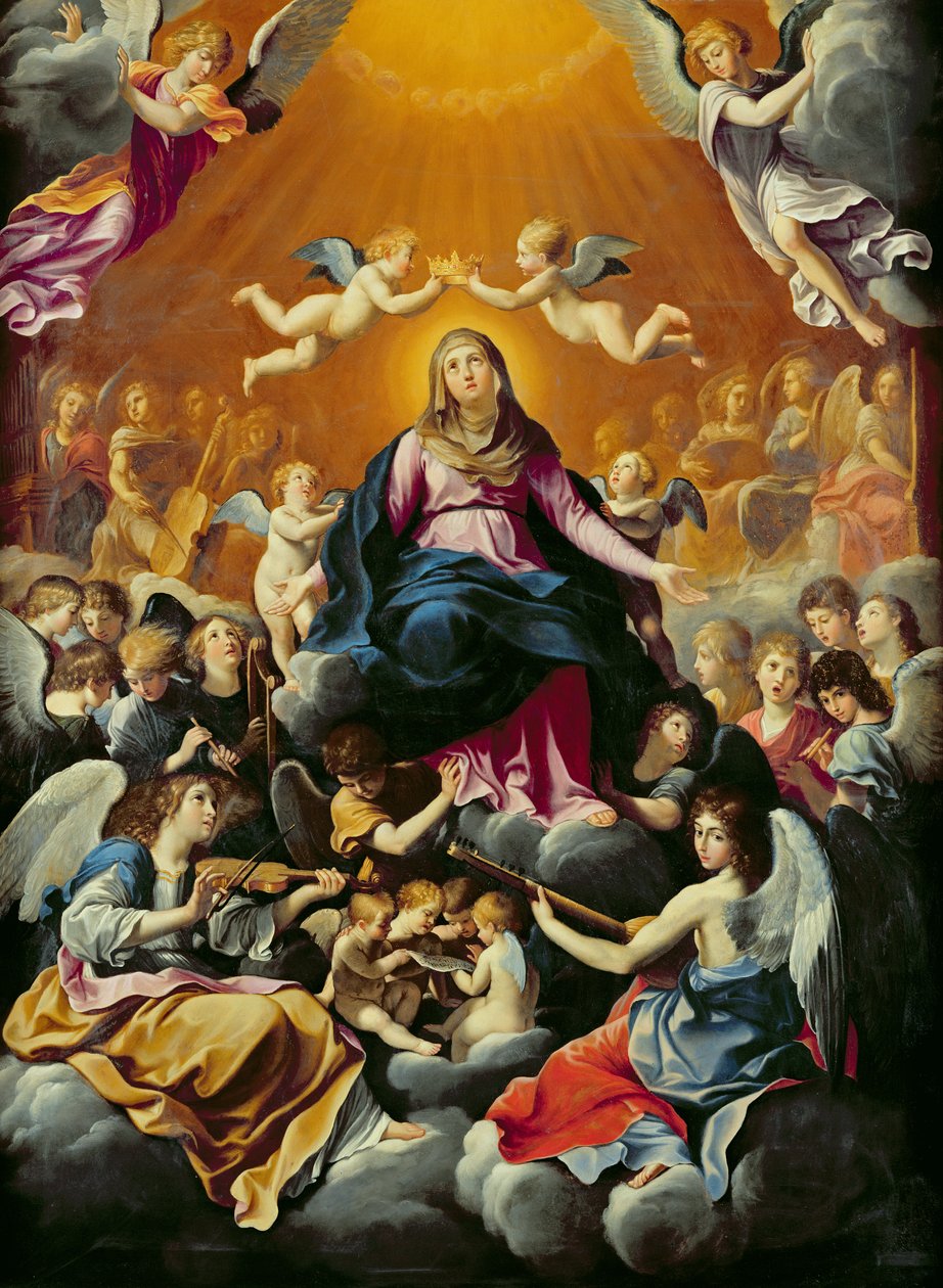 Coroação da Virgem de Guido Reni