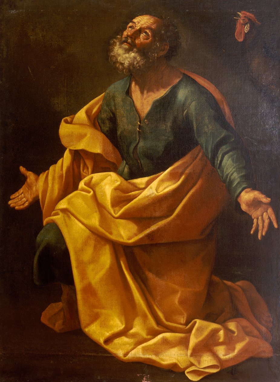 São Pedro rezando de Guido Reni
