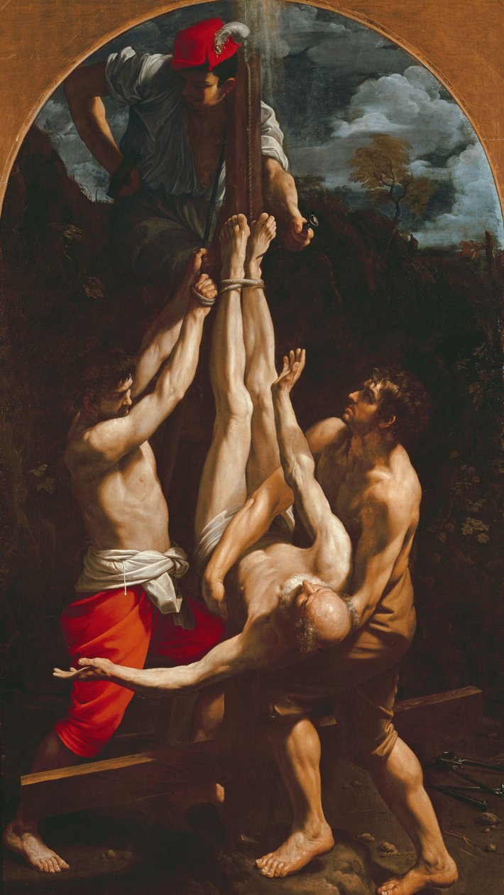 Crucificação de São Pedro de Guido Reni