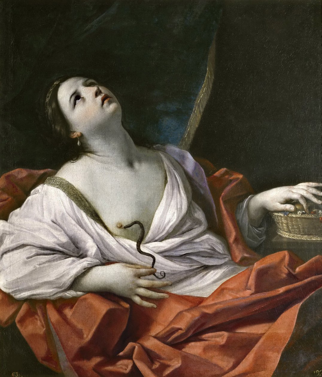 A morte de Cleópatra, c. 1640 de Guido Reni