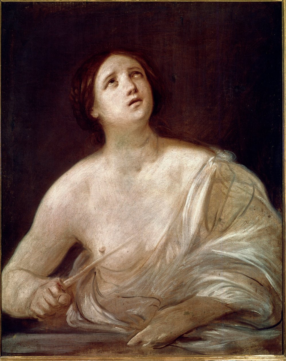 O suicídio de Lucretia (pintura de Guido Reni