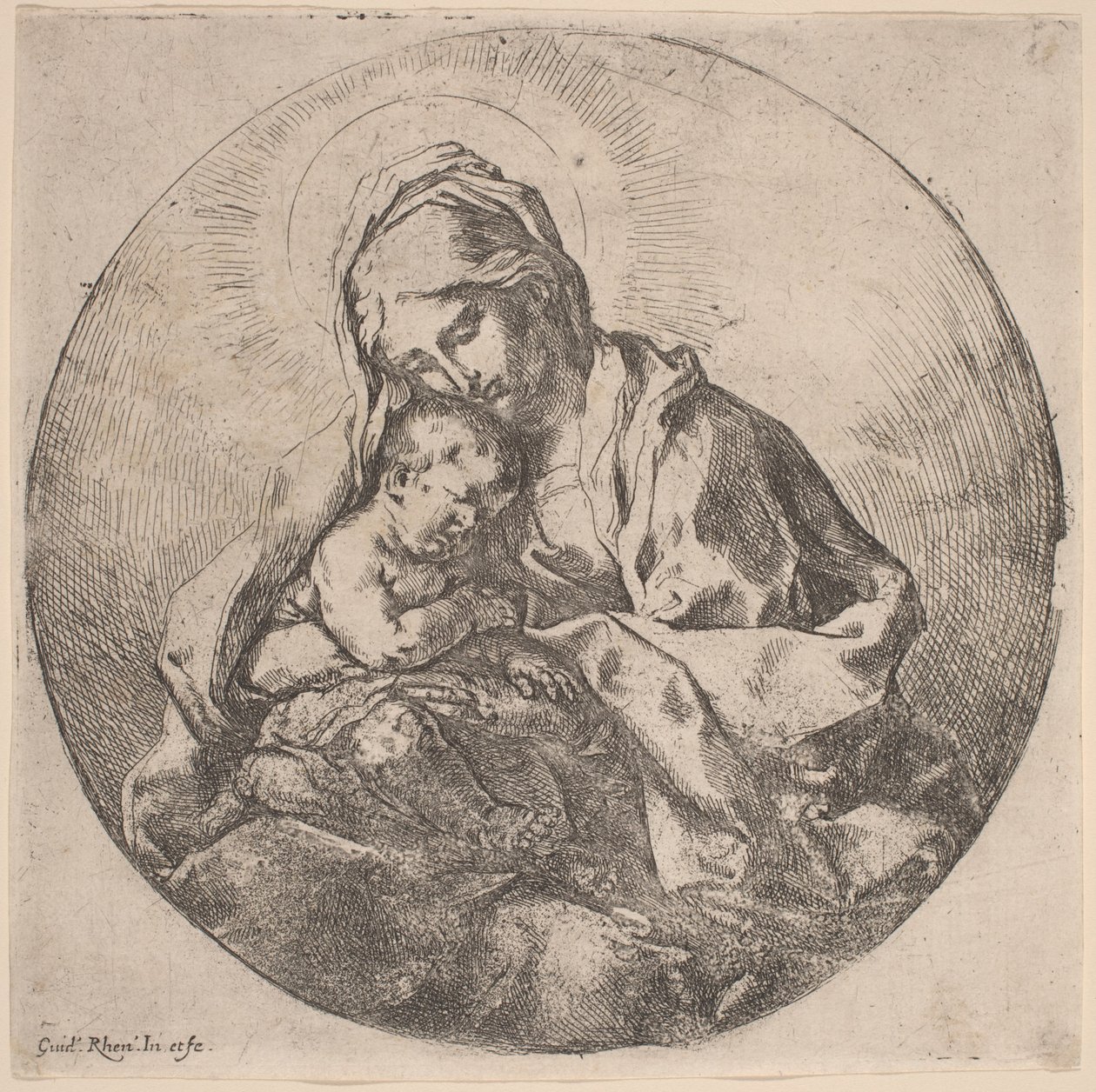 Virgem e o Menino de Guido Reni
