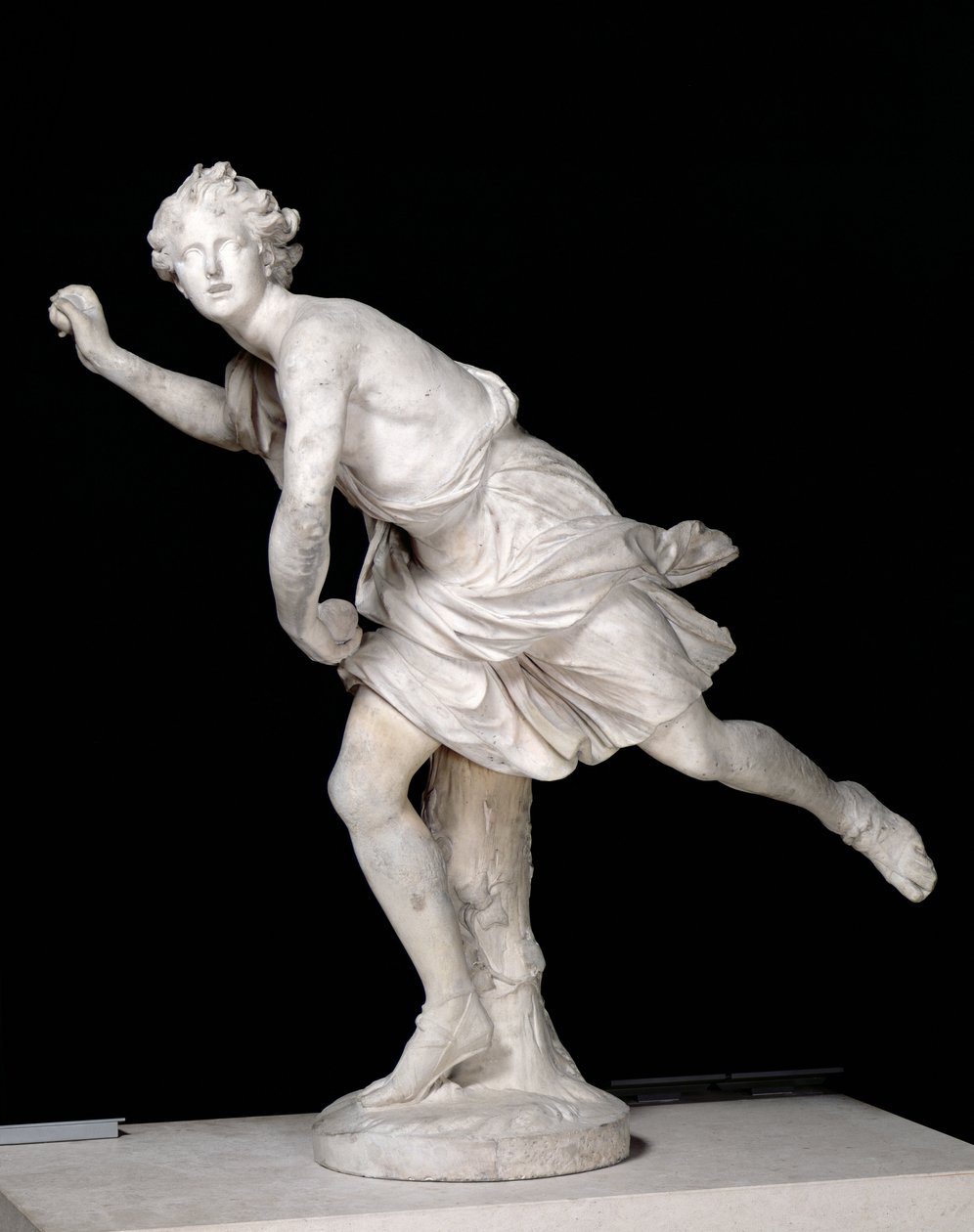Hipomenes (mármore) de Guillaume I Coustou