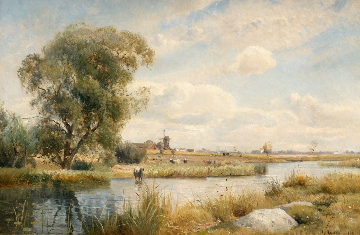 Paisagem cênica de Gustaf Rydberg