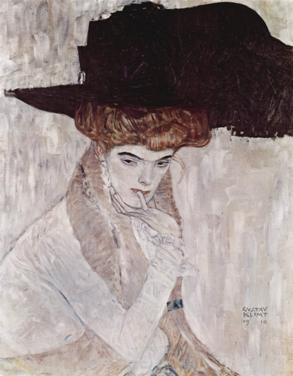 O chapéu preto de Gustav Klimt