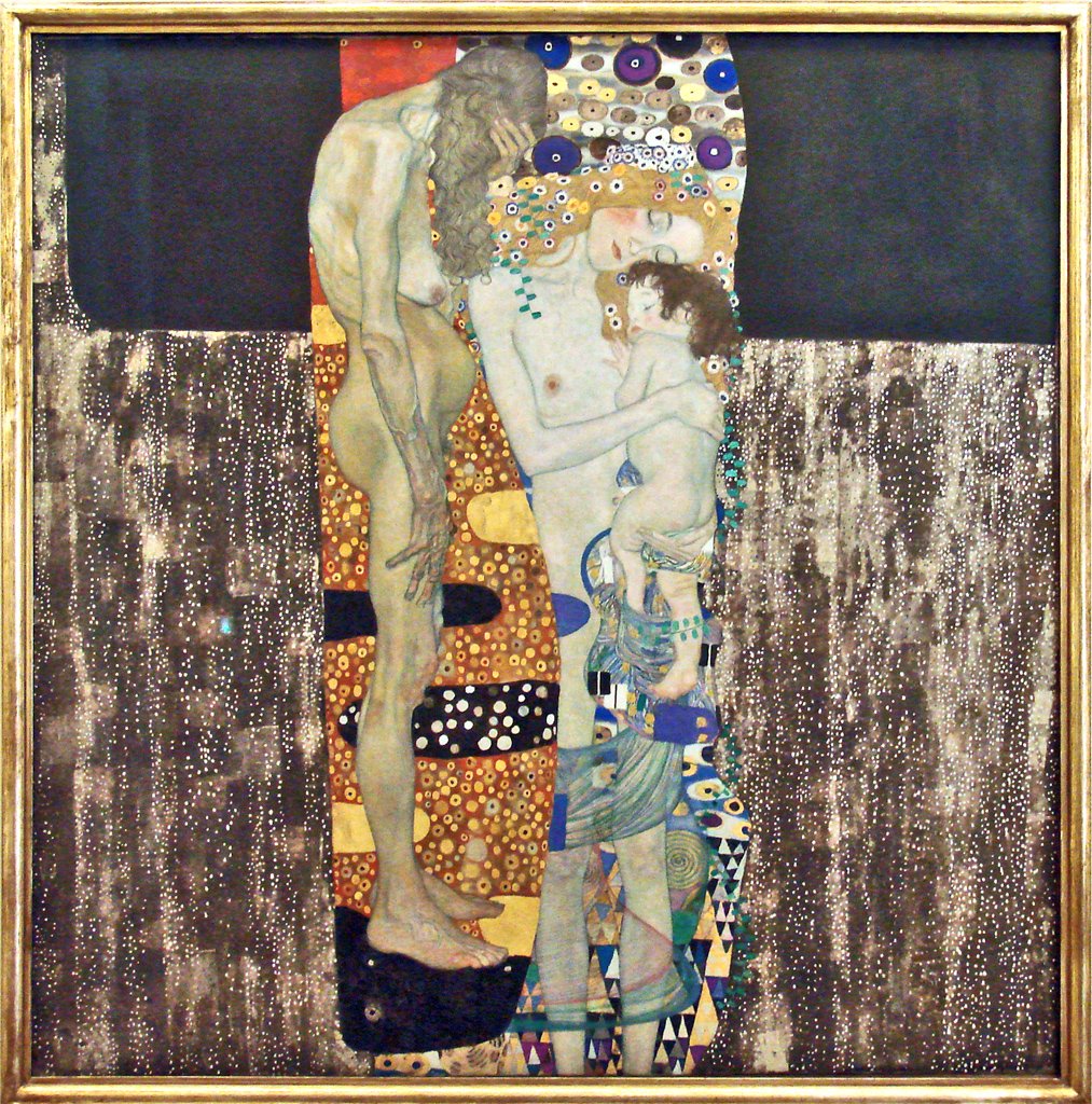 As três eras (O tre età) de Gustav Klimt