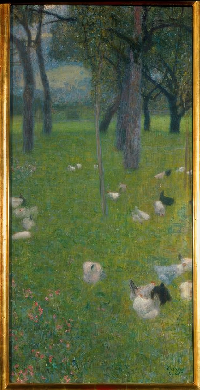 Depois da chuva de Gustav Klimt