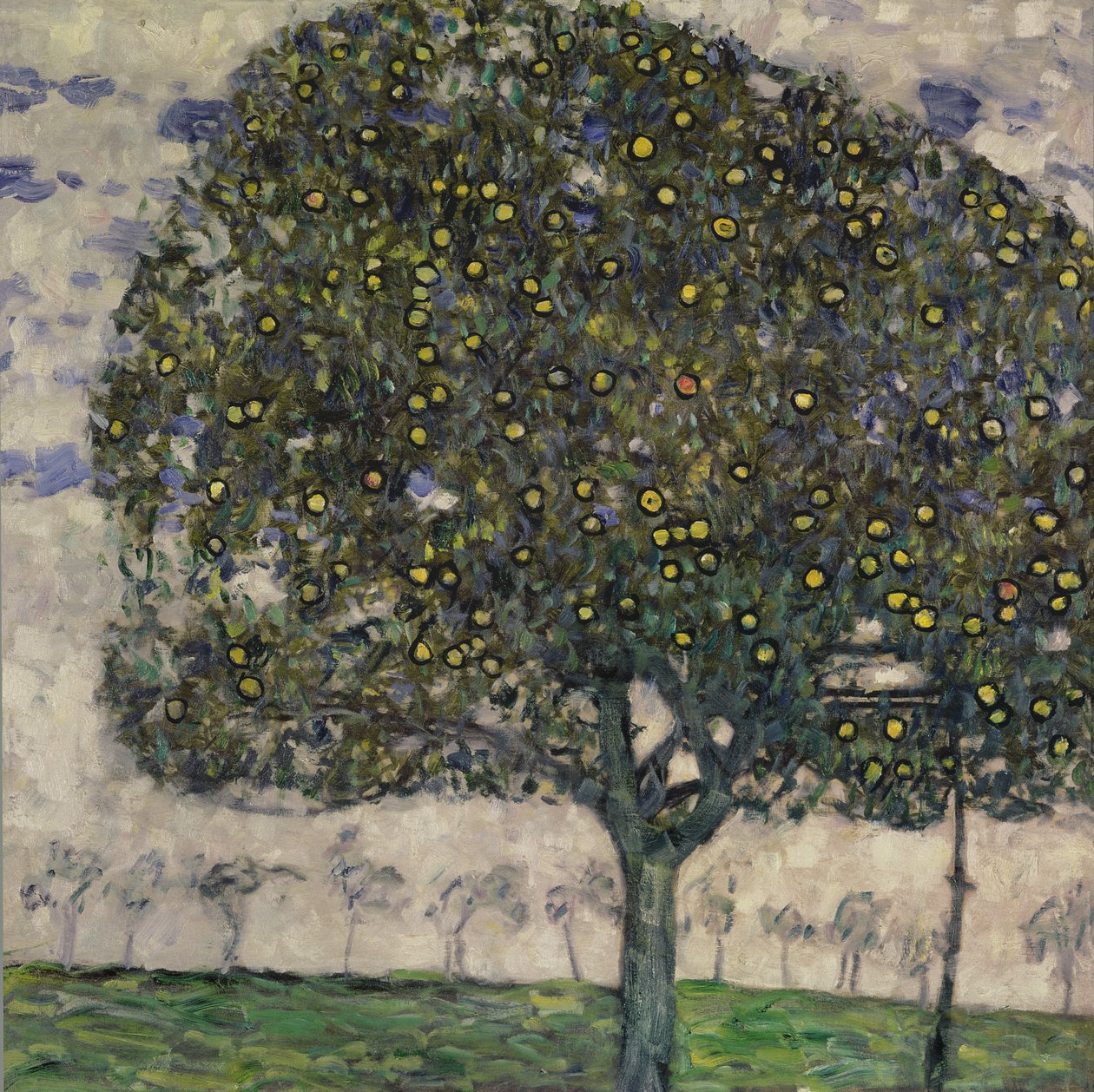 A árvore de maçã II, 1916 de Gustav Klimt