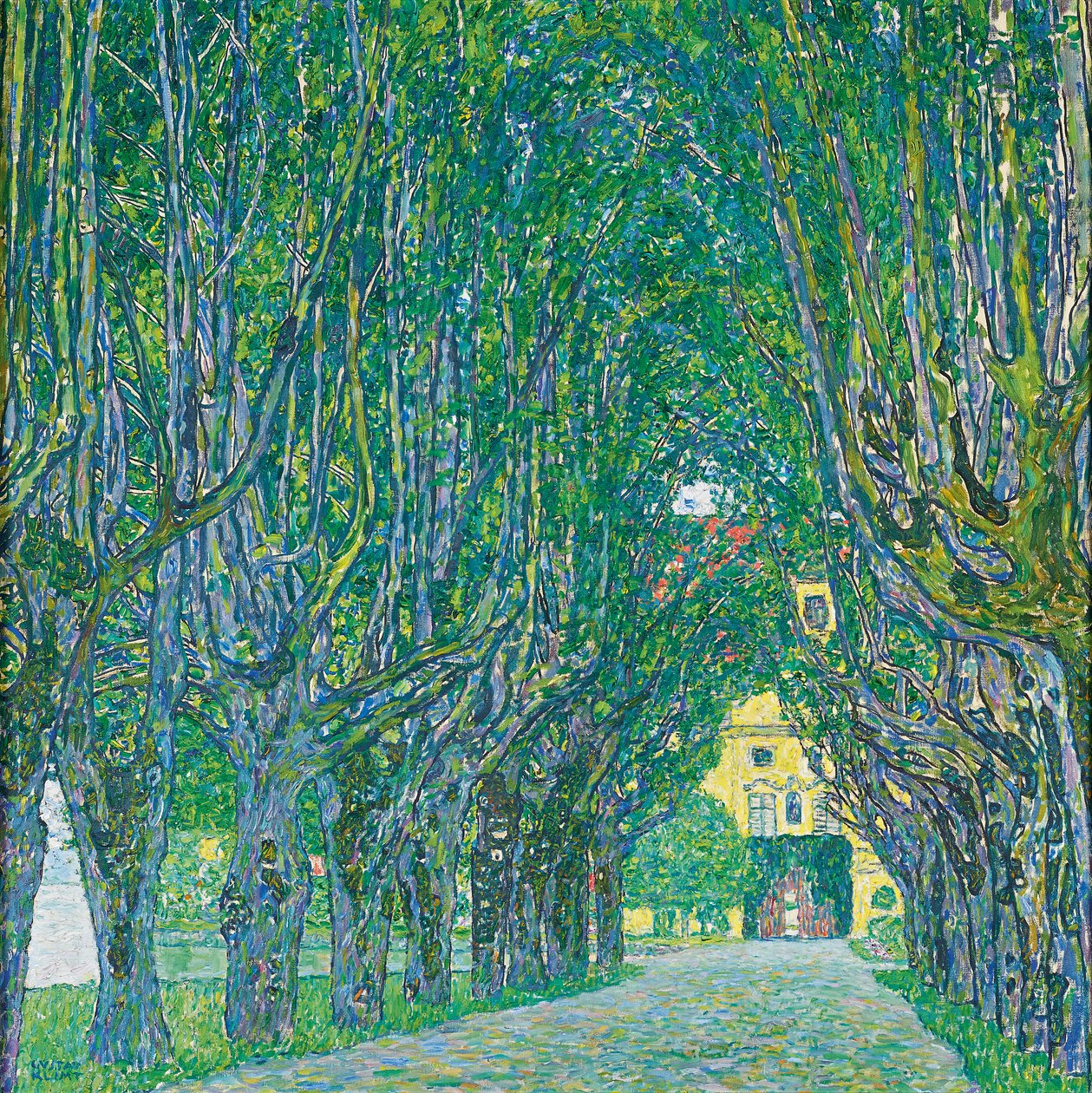 Avenue of Castle Chamber Park de Gustav Klimt