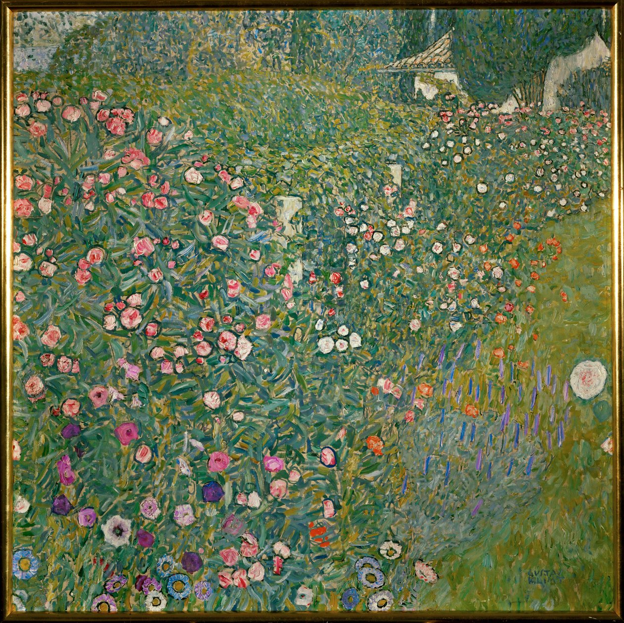 Paisagem de jardim italiano de Gustav Klimt