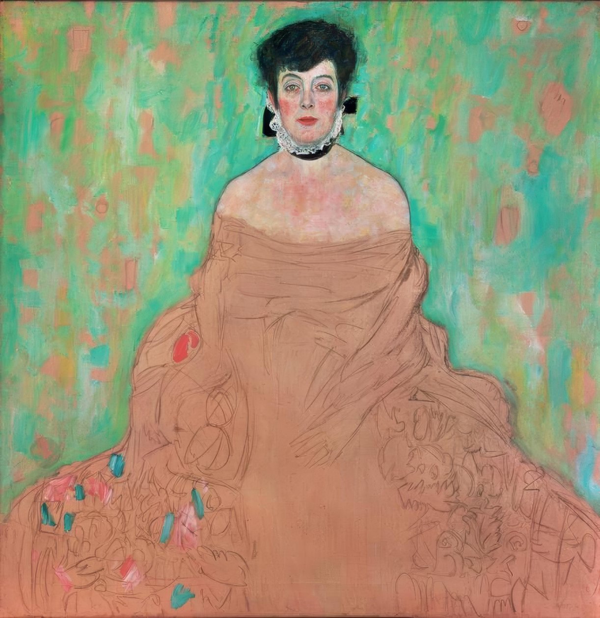 Retrato de Amalie Zuckerkandl de Gustav Klimt