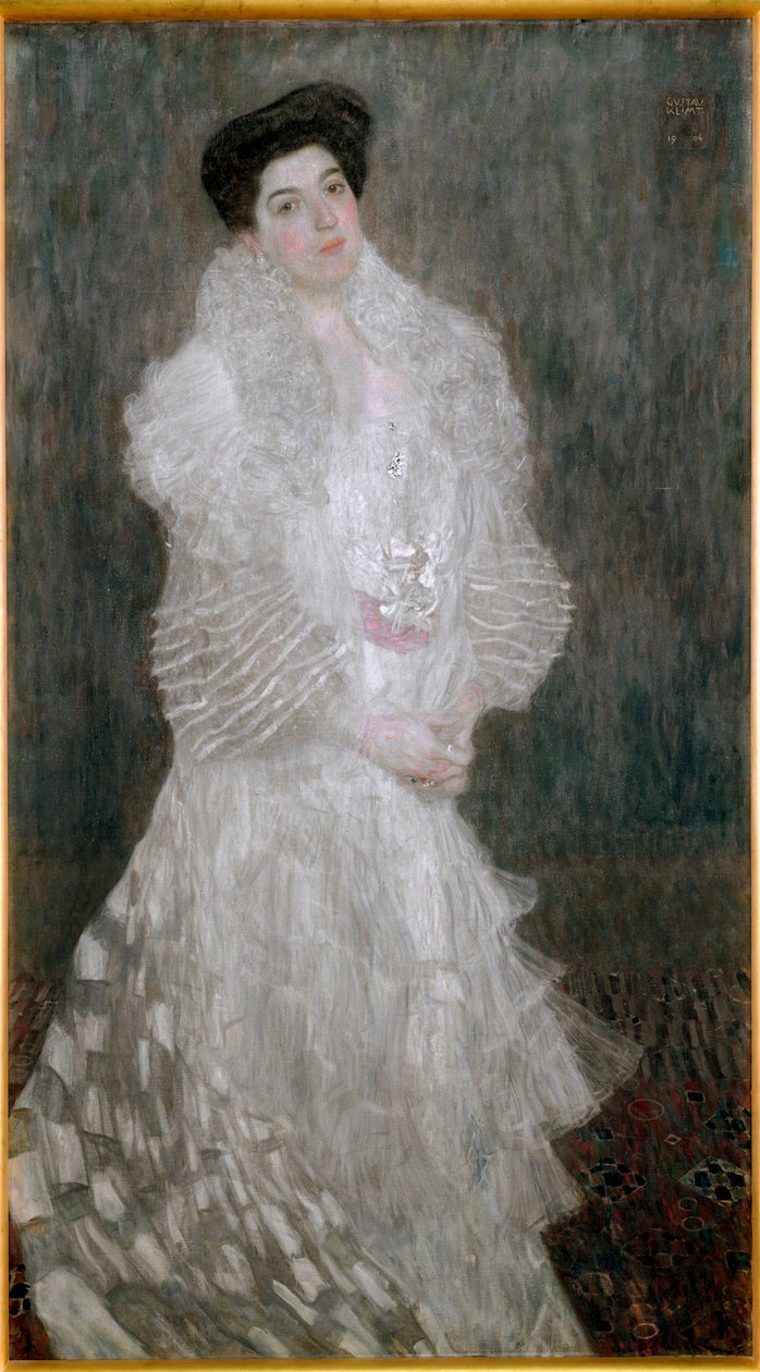 Retrato de Hermine Gallia de Gustav Klimt