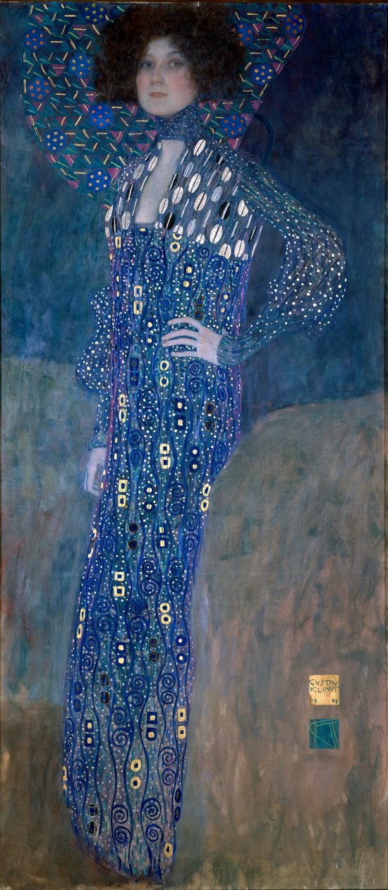 Retrato de Madame Floge de Gustav Klimt
