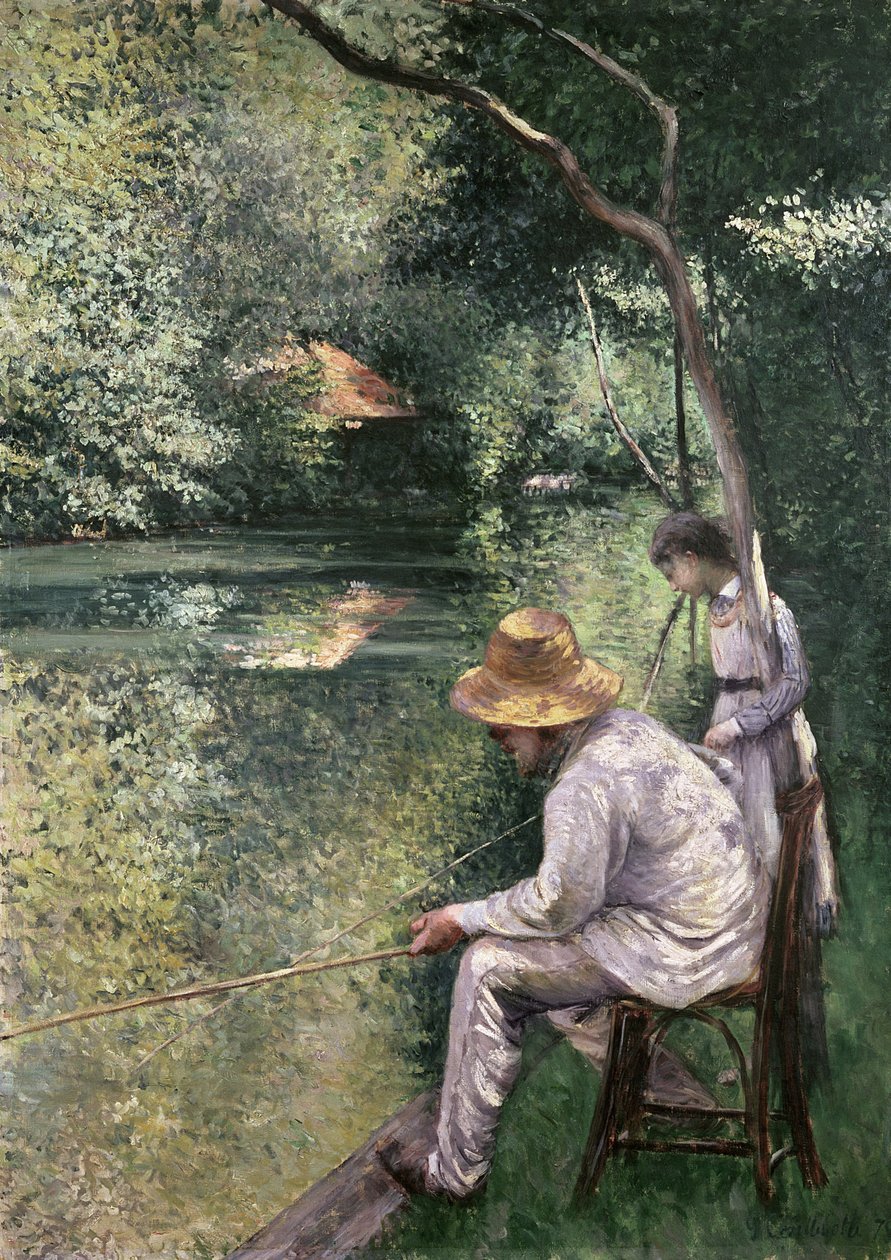Pesca, 1878 de Gustave Caillebotte