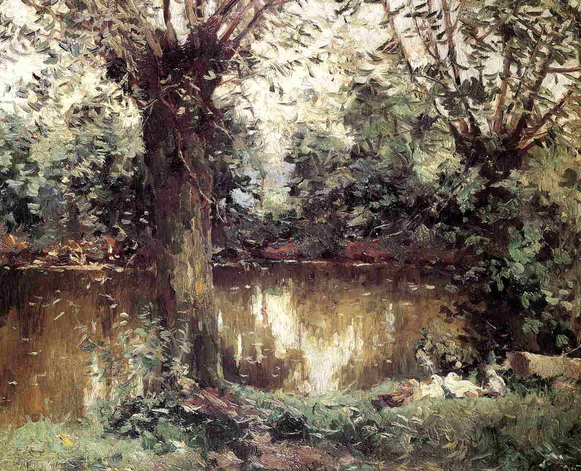 Bancos dos Yerres de Gustave Caillebotte