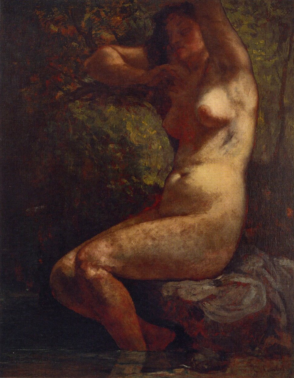 Baigneuse de Gustave Courbet