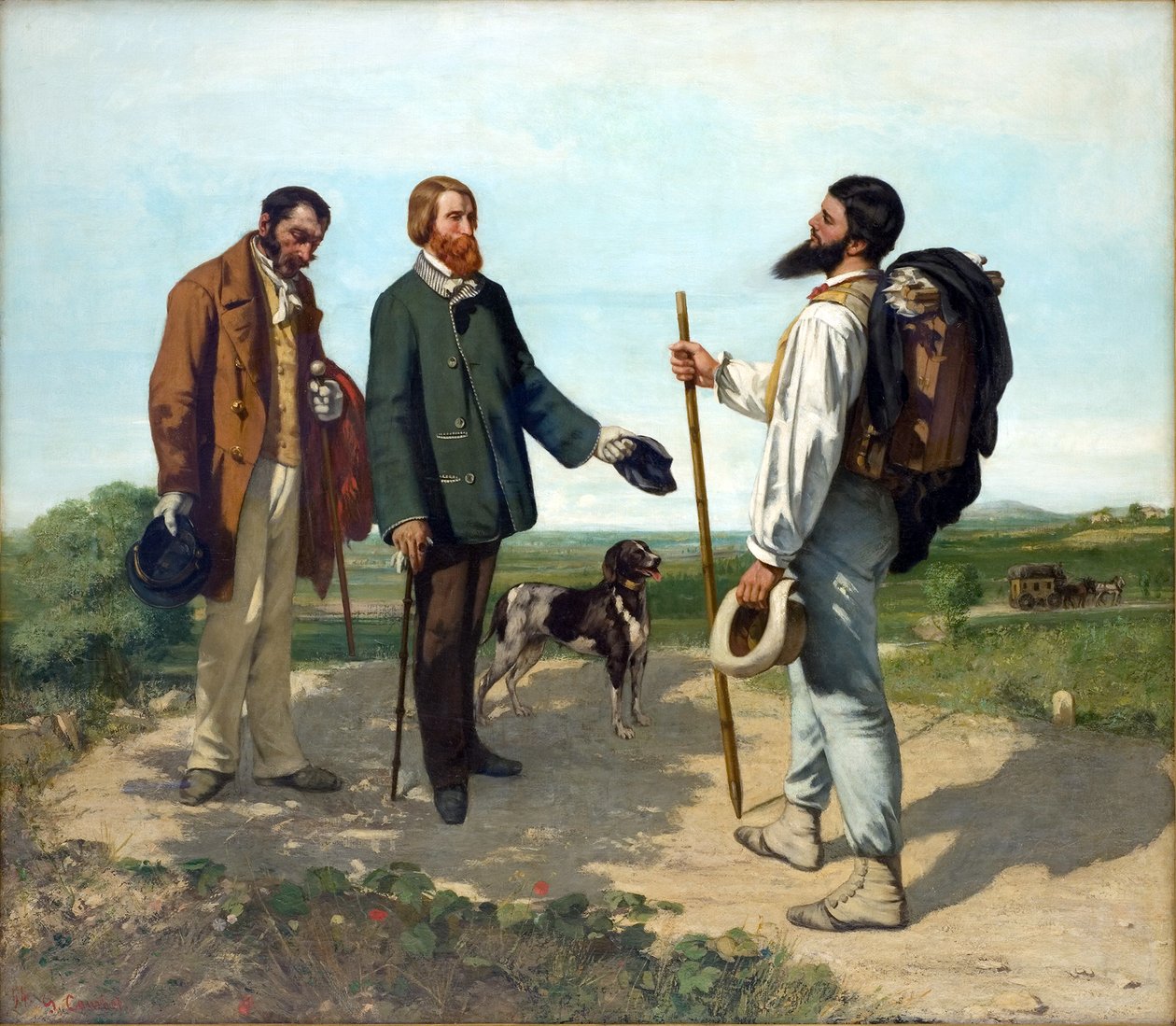 Ola Sr. Courbet de Gustave Courbet