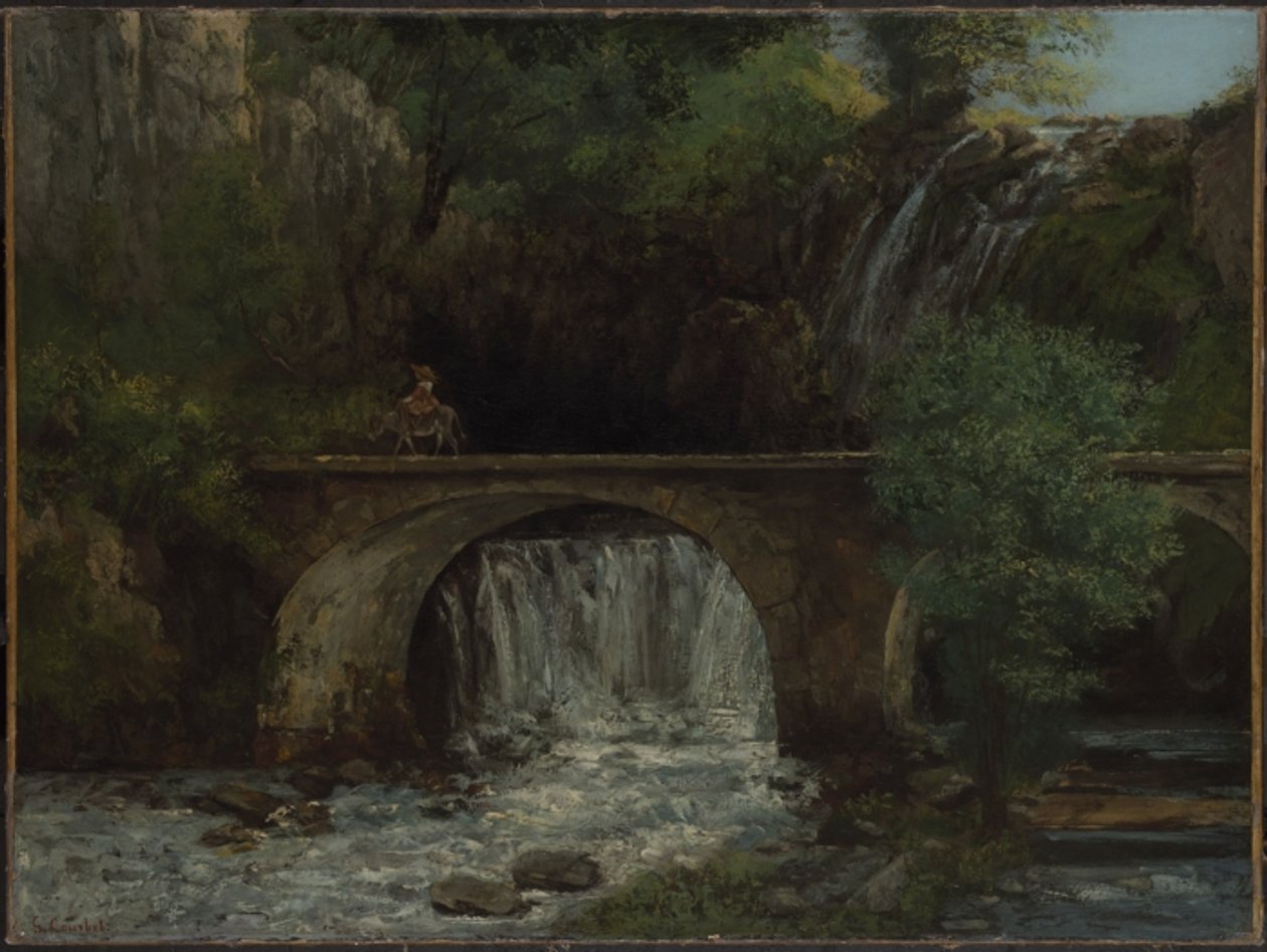 A ponte grande de Gustave Courbet