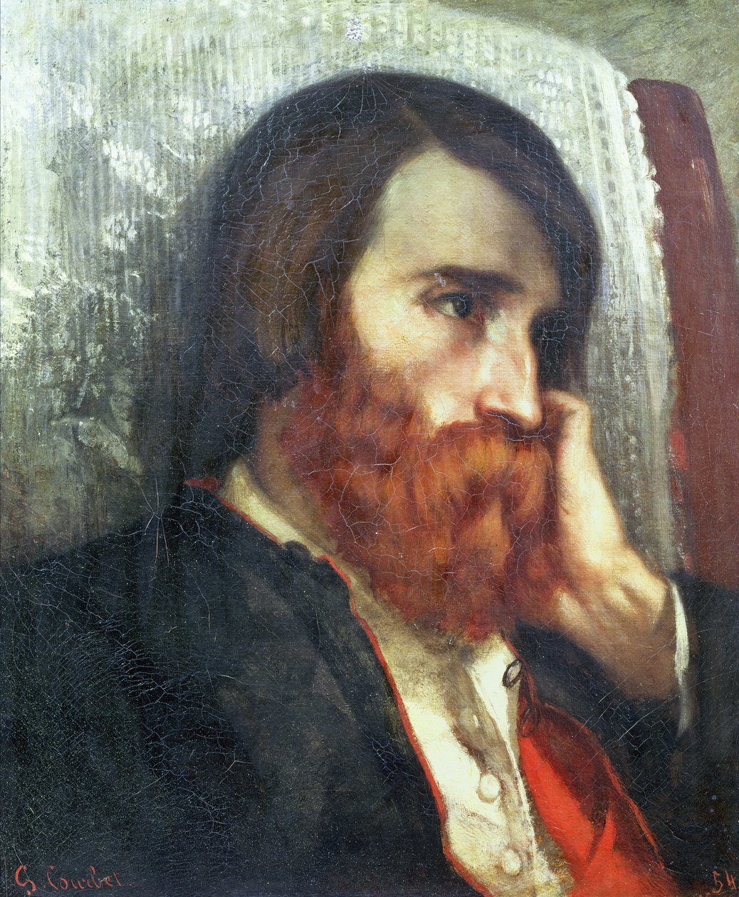 Retrato de Alfred Bruyas de Gustave Courbet