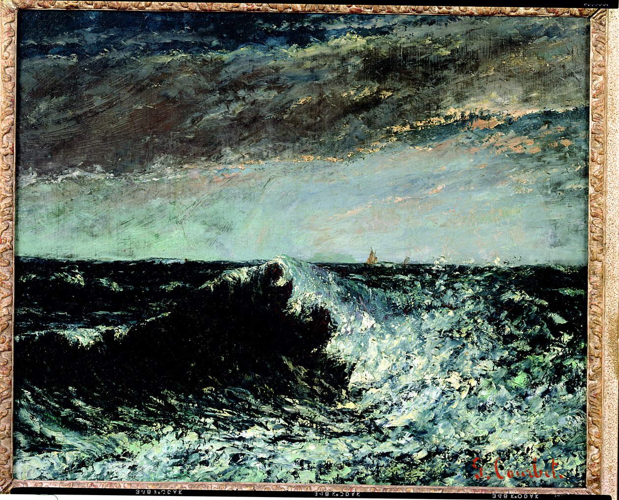 A onda de Gustave Courbet