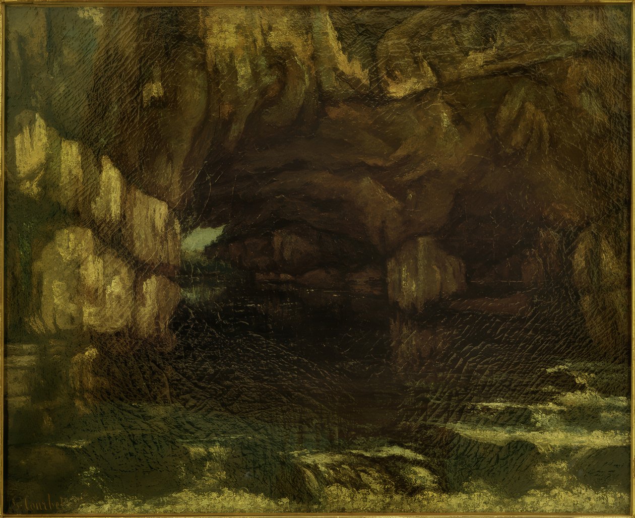 A fonte do Loue de Gustave Courbet