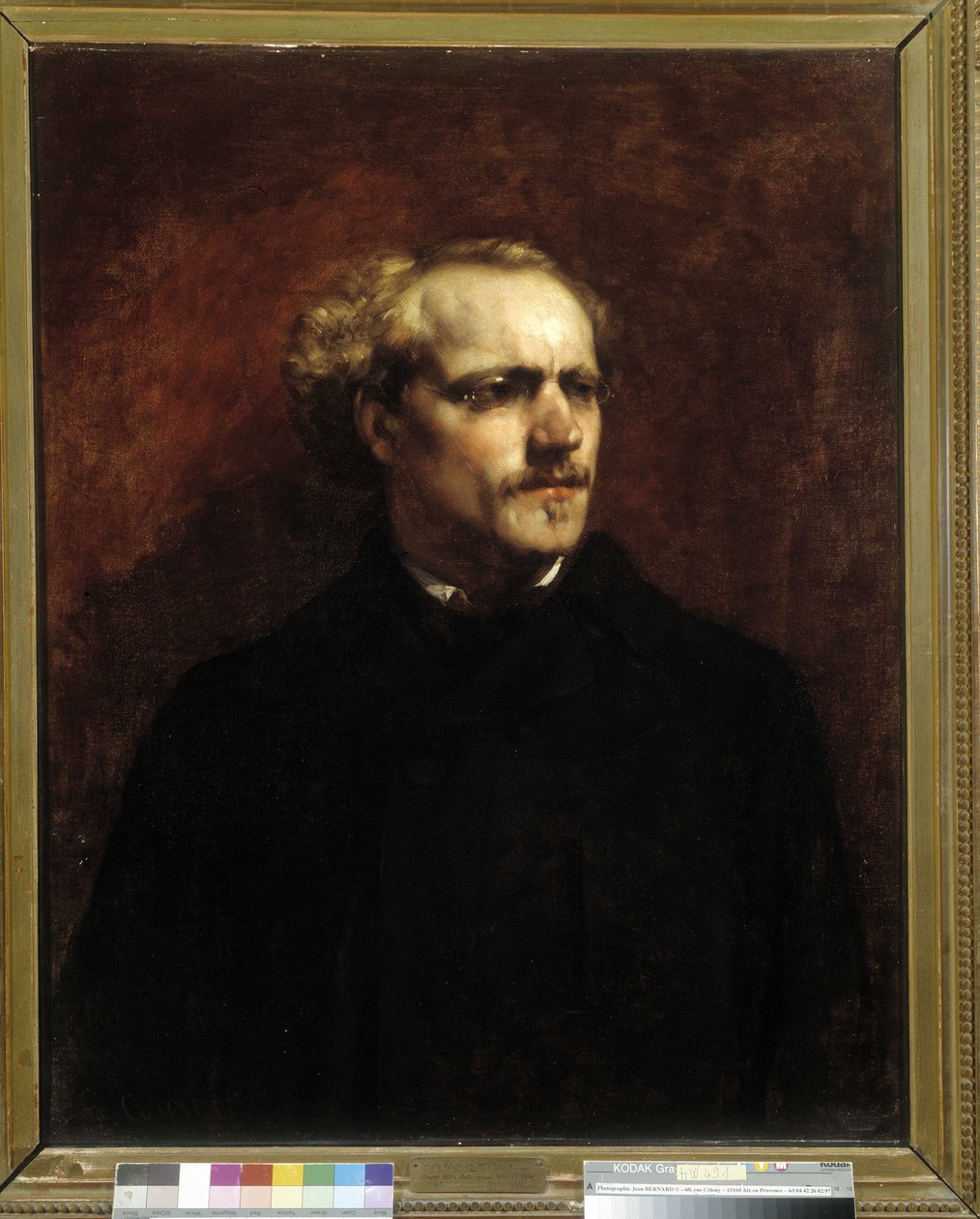 Retrato de André Grangier de Gustave Courbet