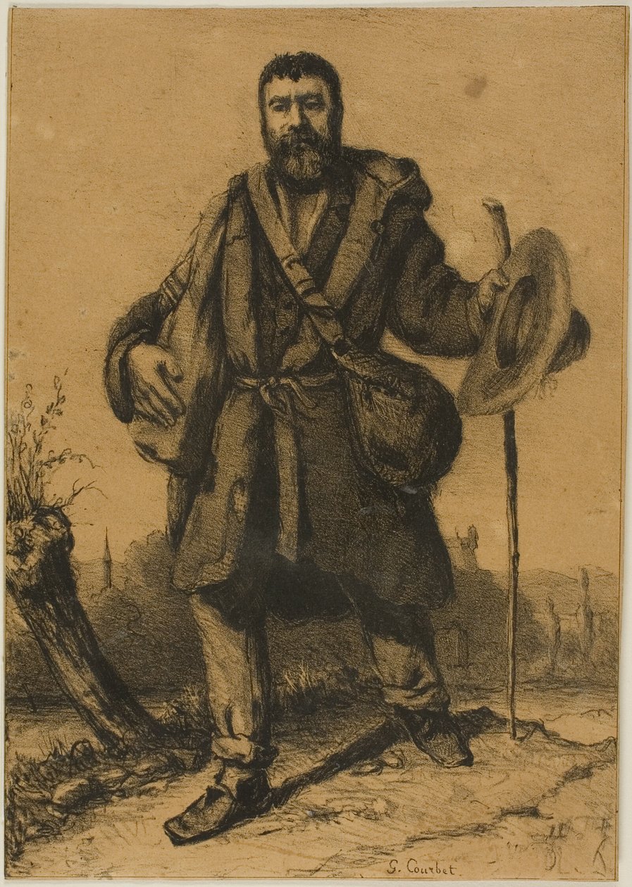 O Apóstolo Jean Journet de Gustave Courbet