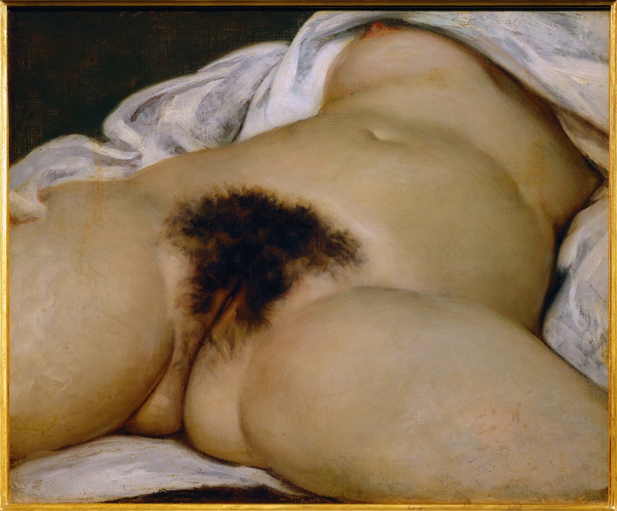 A origem do mundo | Gustave Courbet | Impressão de arte