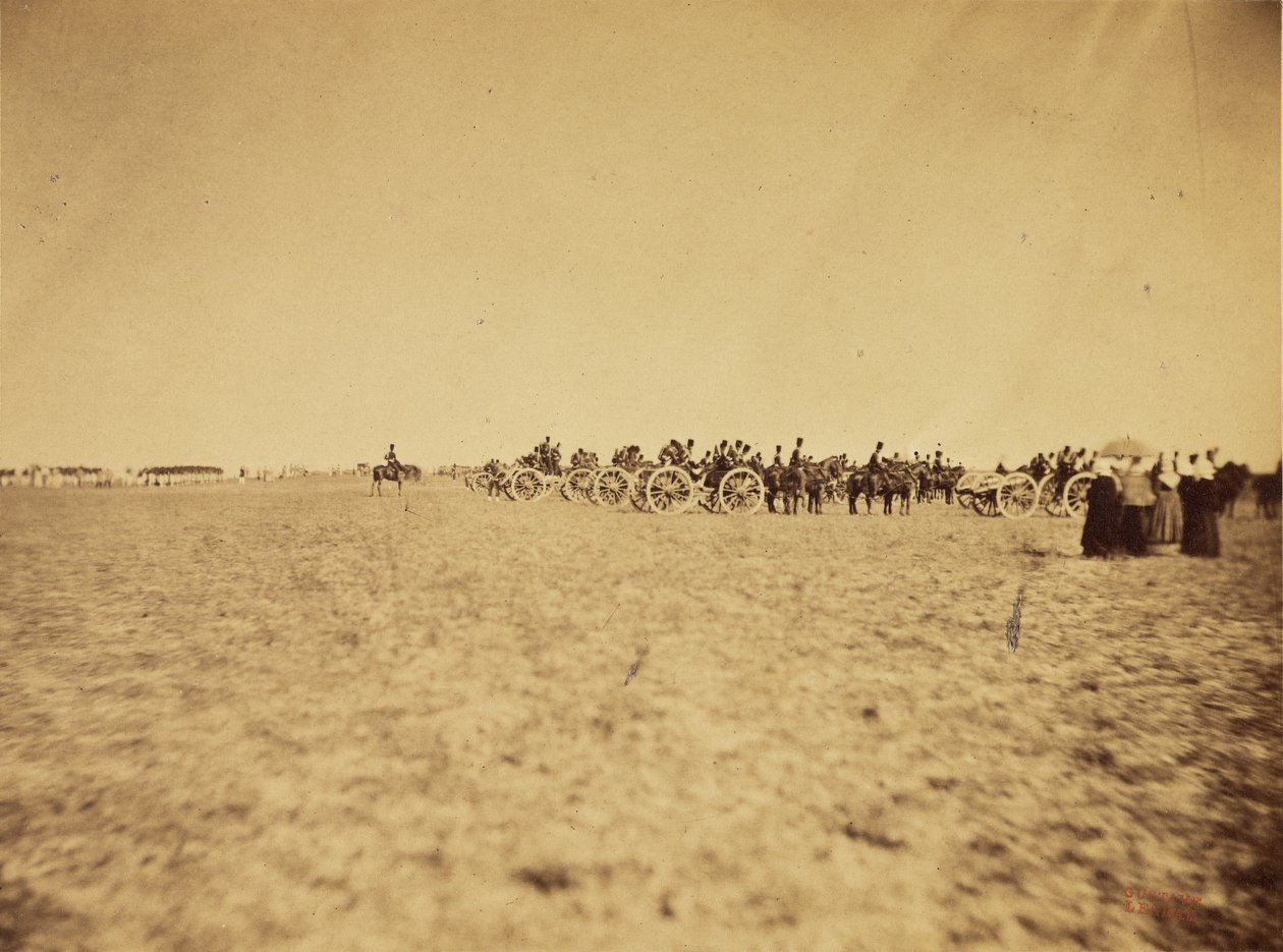 Acampamento de Châlons de Gustave Le Gray