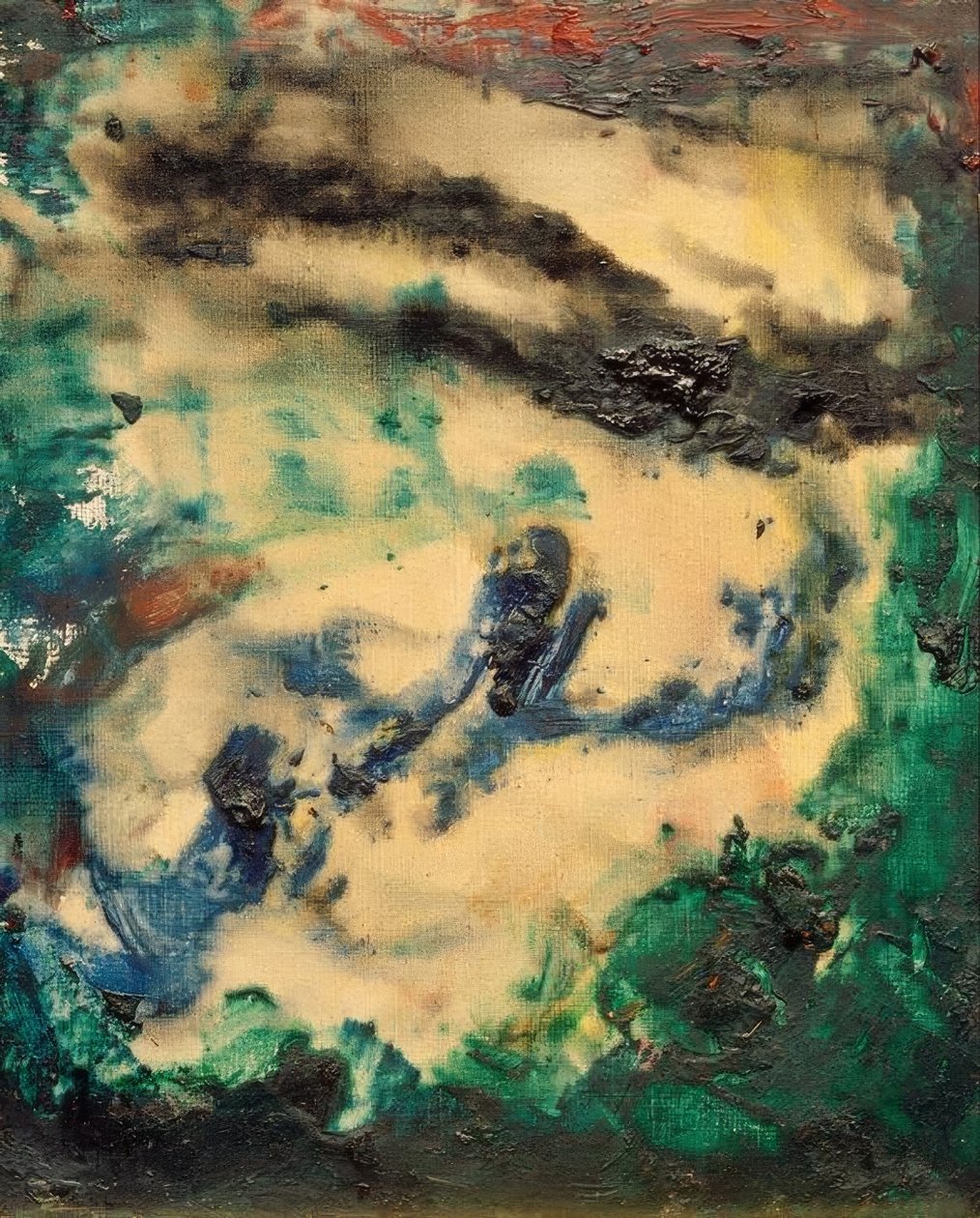 Sem título (esboço colorido) de Gustave Moreau