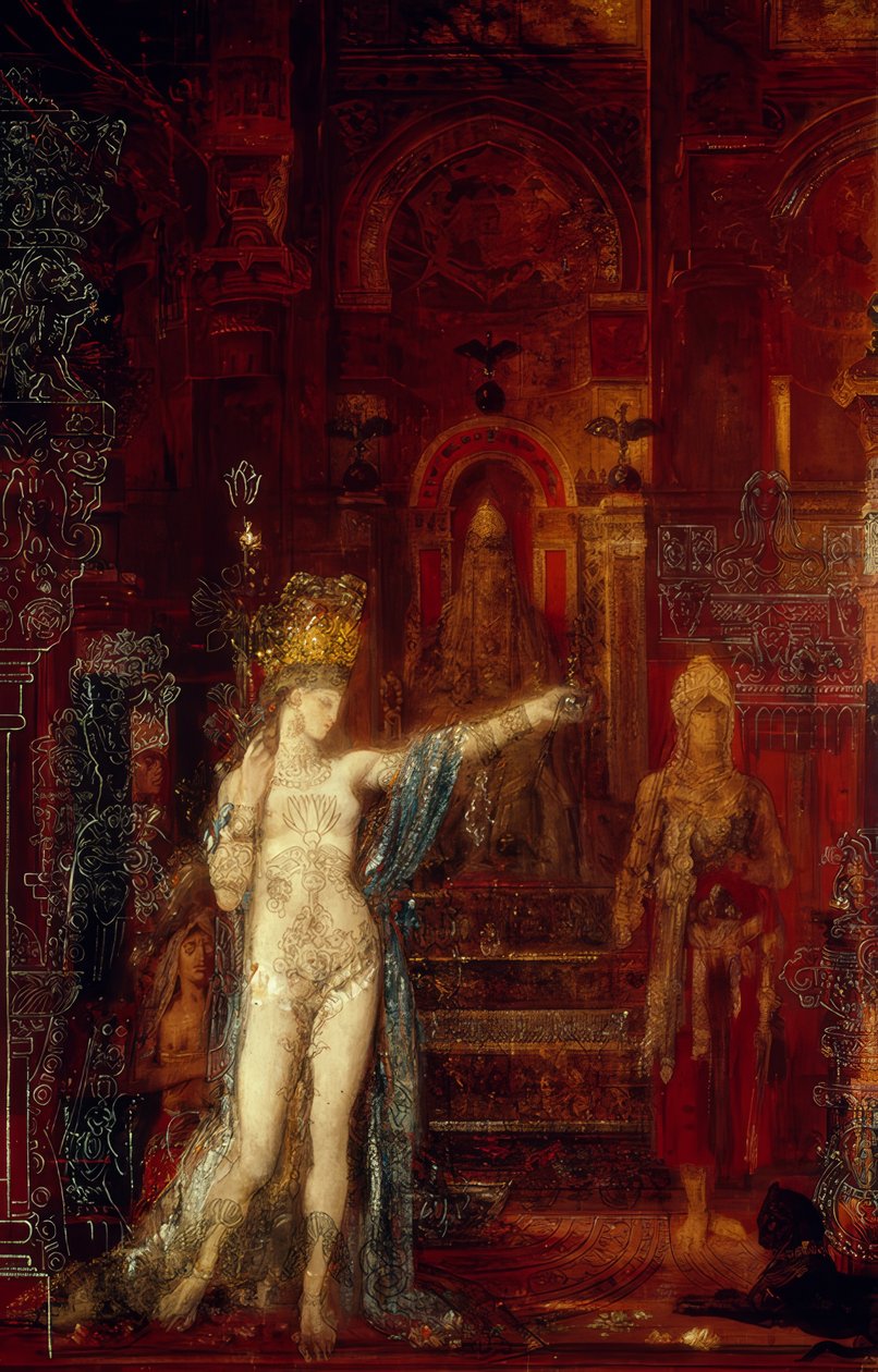 Salomé dançando de Gustave Moreau