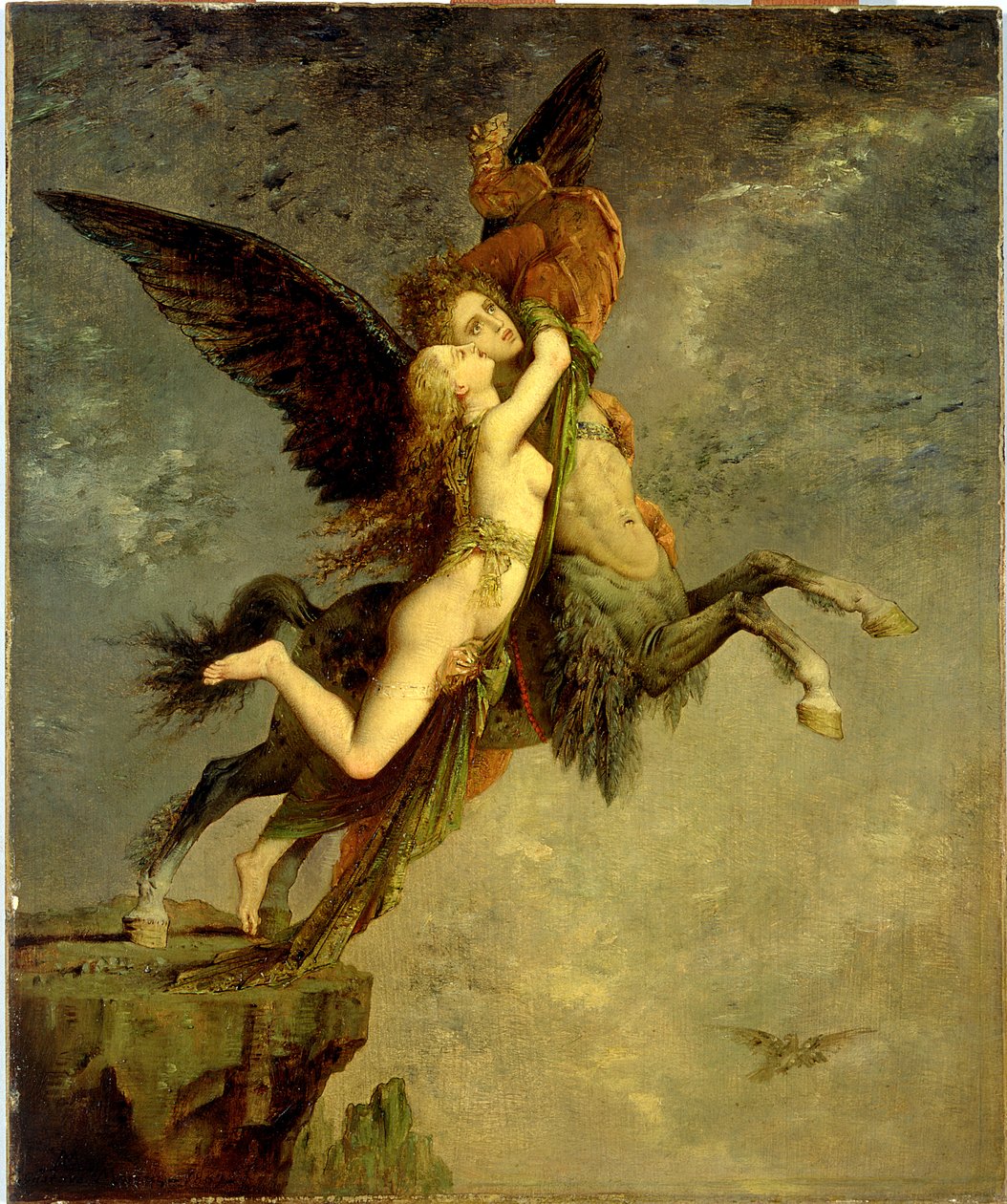A quimera, 1867 de Gustave Moreau