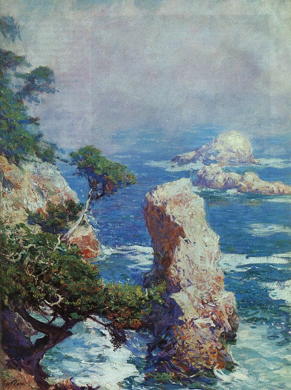 Névoa sobre Point Lobos de Guy Rose