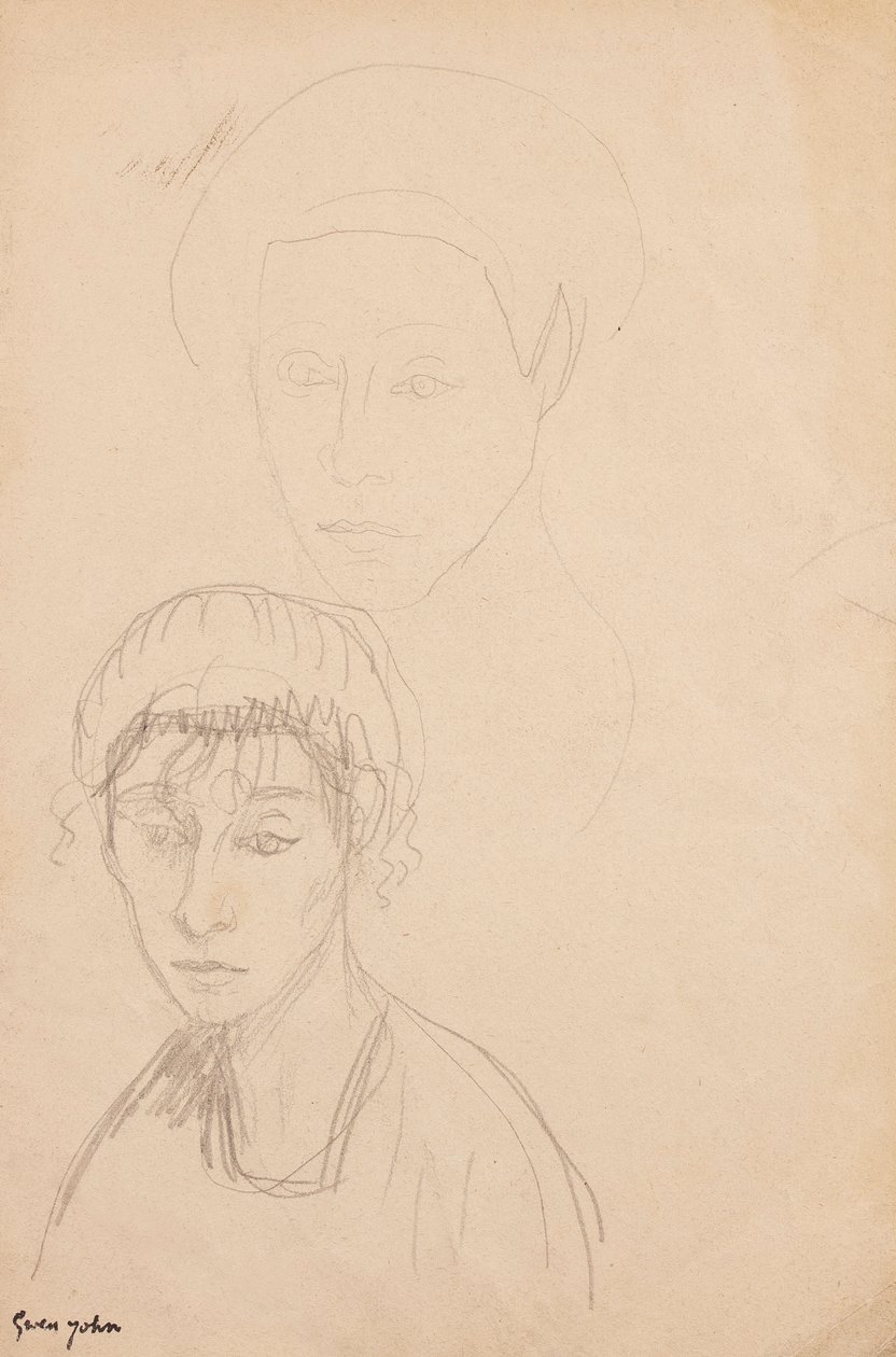 Chloë Boughton-Leigh, c.1907 de Gwen John