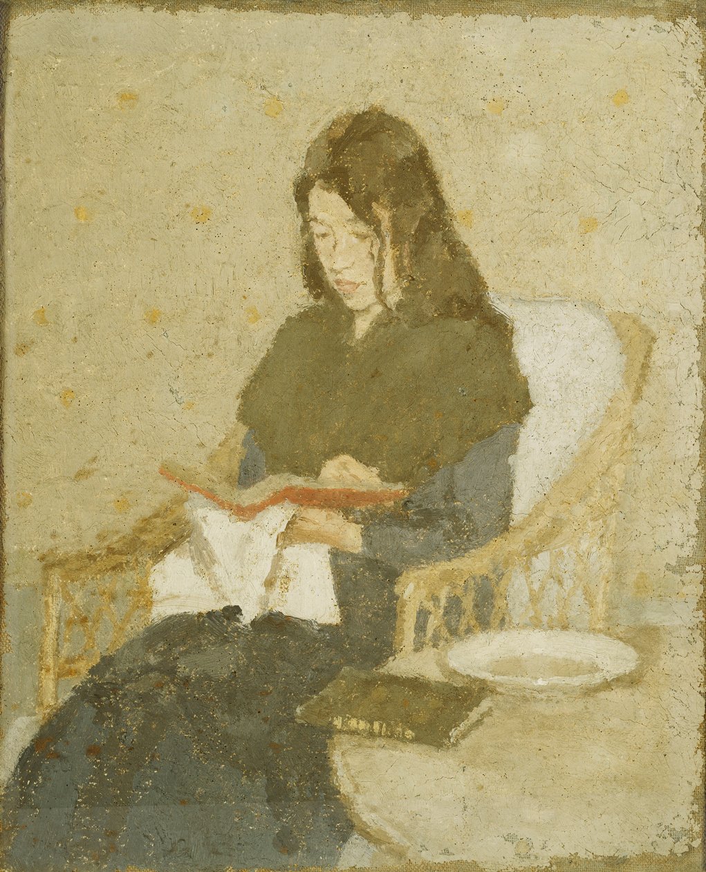 A Mulher Sentada, 1919-1926 de Gwen John