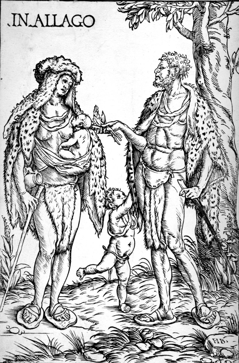 Nativos da Algoa, 1508 de Hans Burgkmair