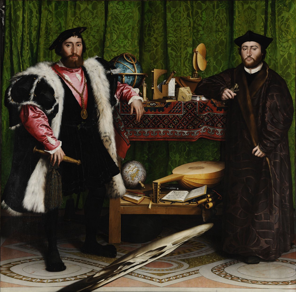 Os embaixadores de Hans Holbein der Jüngere