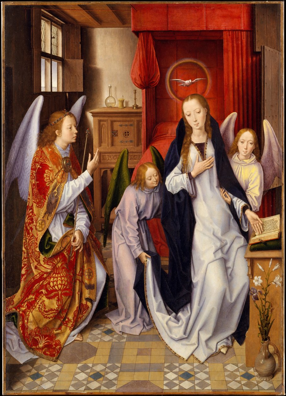 A Anunciação de Hans Memling