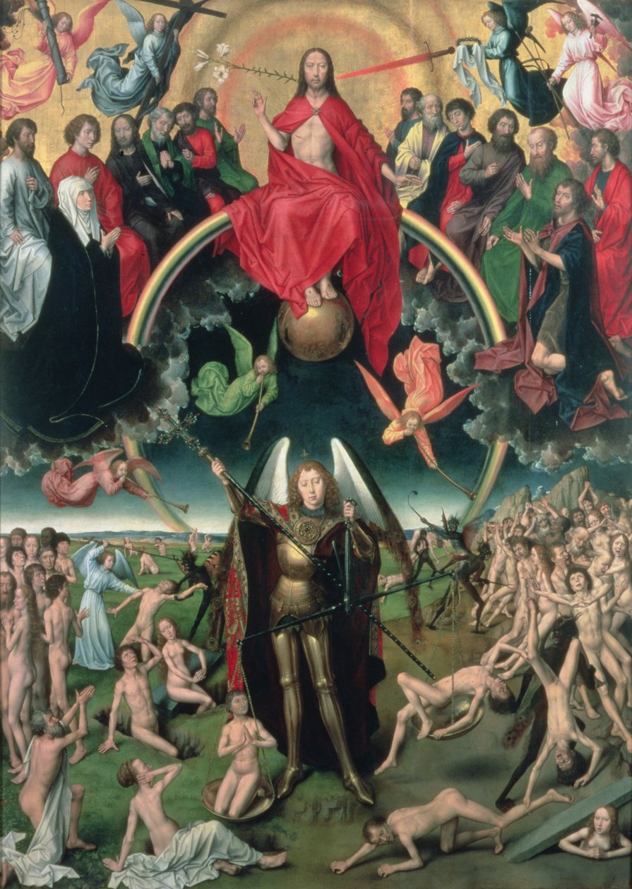O Juízo Final, 1473 (painel central) de Hans Memling