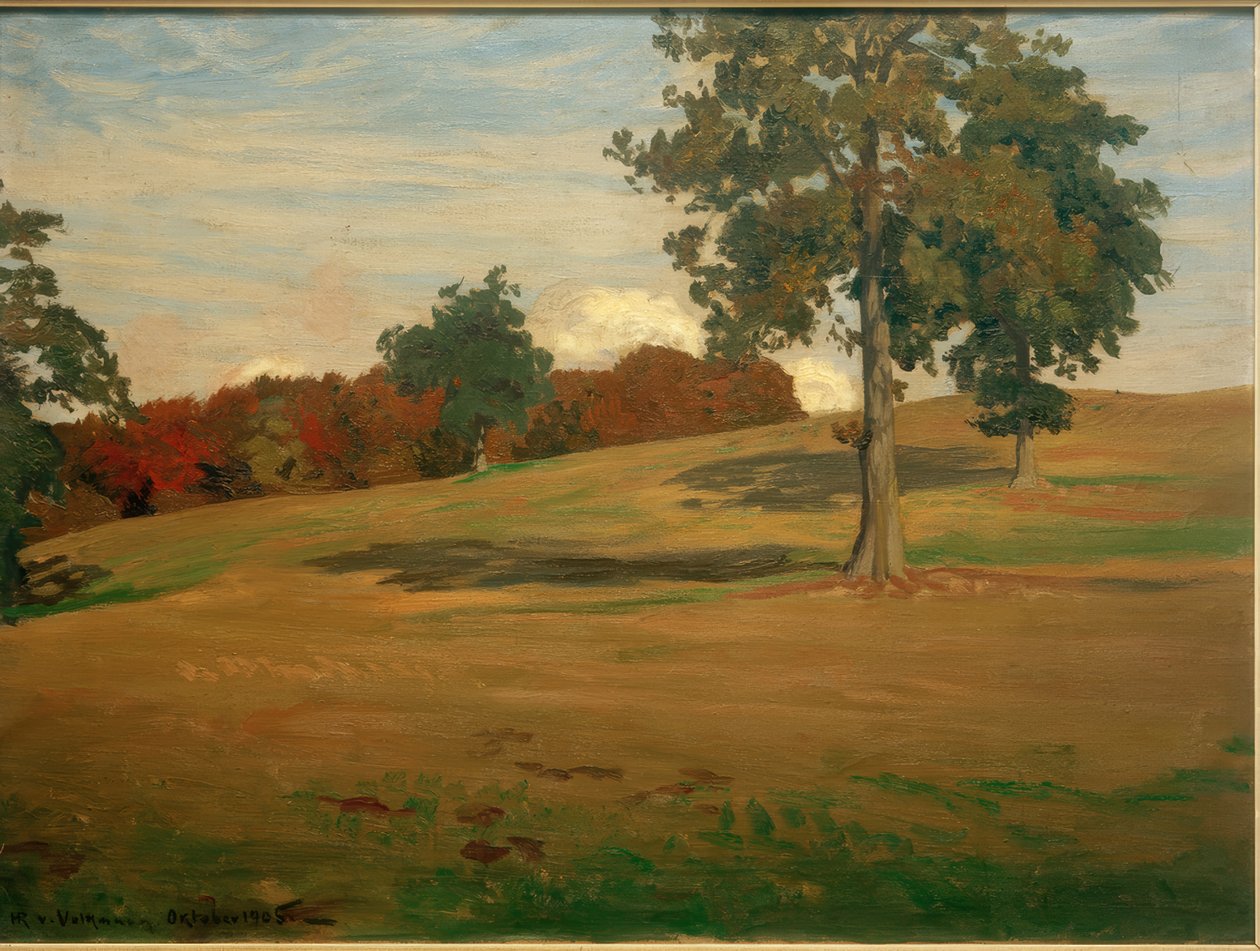 Outono no Eifel de Hans Richard von Volkmann