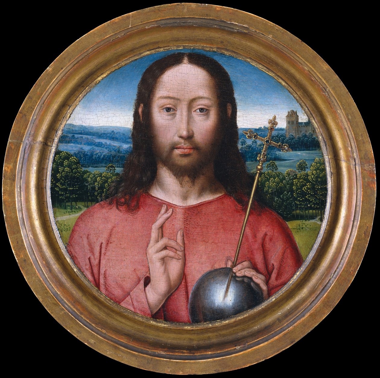 Salvator Mundi, 1475-1499 de Hans Memling