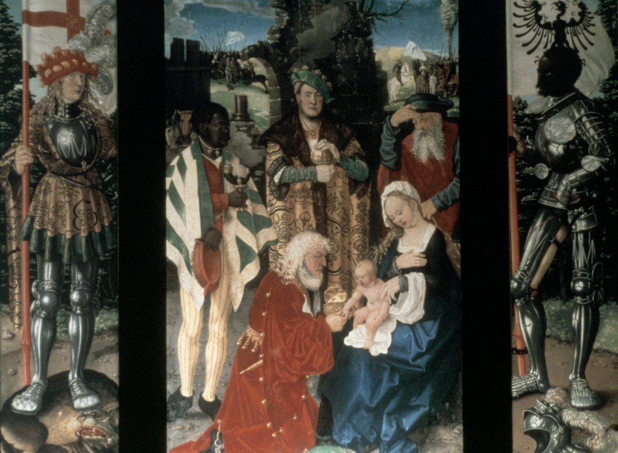Adoração dos Magos, 1507 de Hans Baldung
