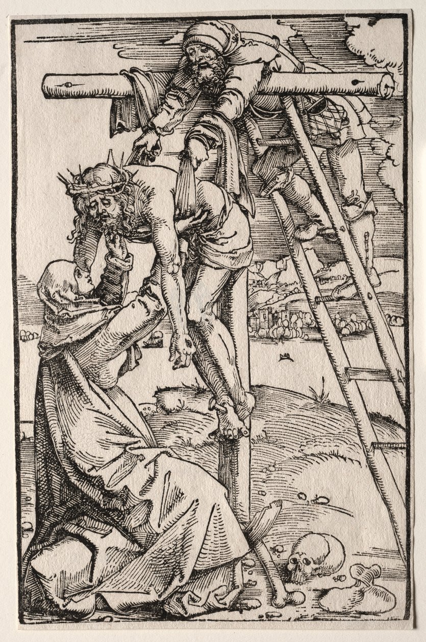 Descida da Cruz, 1505. de Hans Baldung