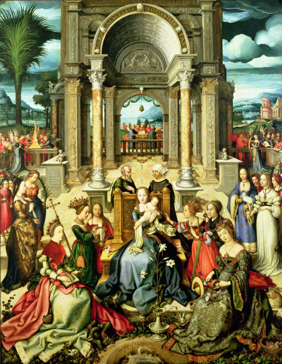 A fonte da vida de Hans Holbein the Elder