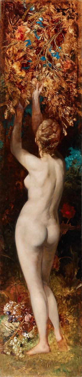 Os cinco sentidos: paladar de Hans Makart
