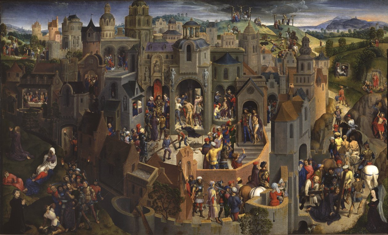 Paixão de Cristo, c.1470-71 de Hans Memling