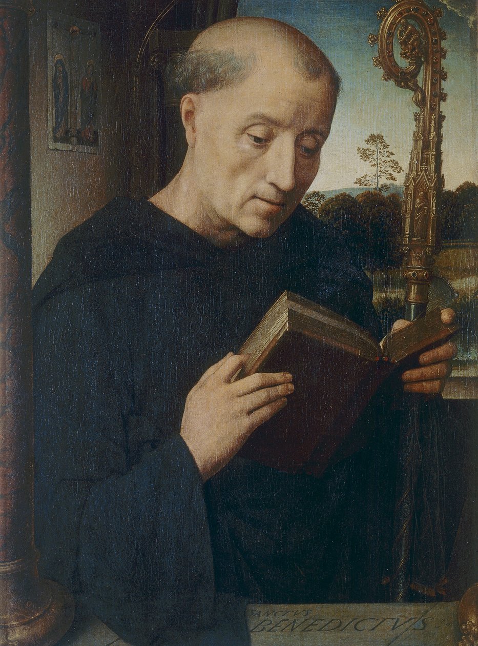 São Bento, 1487 de Hans Memling