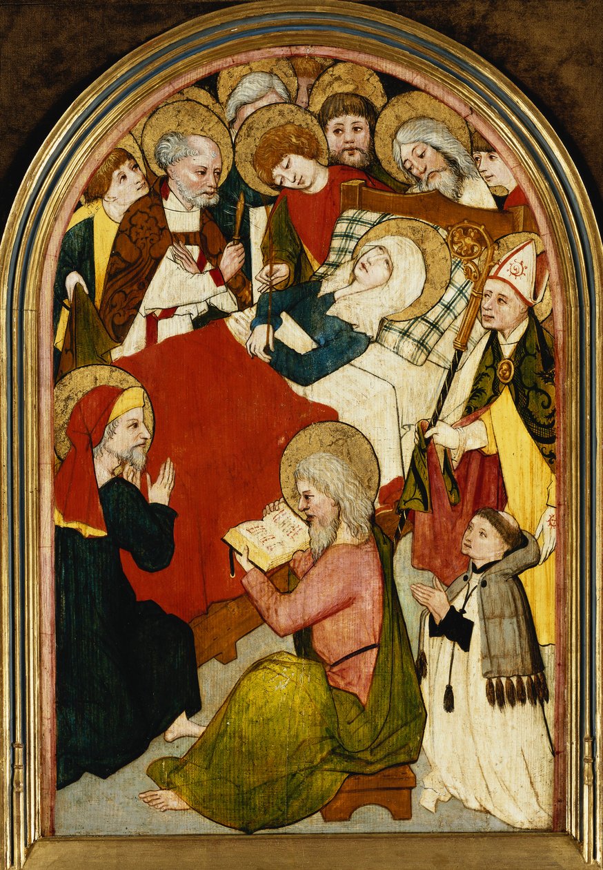 A morte da virgem de Hans Multscher