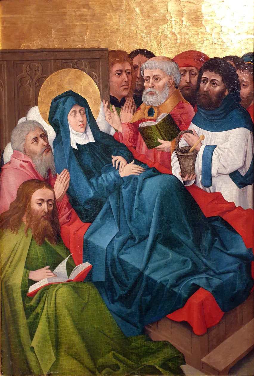 A morte de Maria de Hans Pleydenwurff