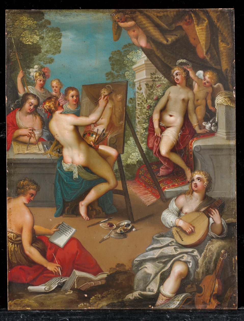 Alegoria das Artes de Hans Rottenhammer